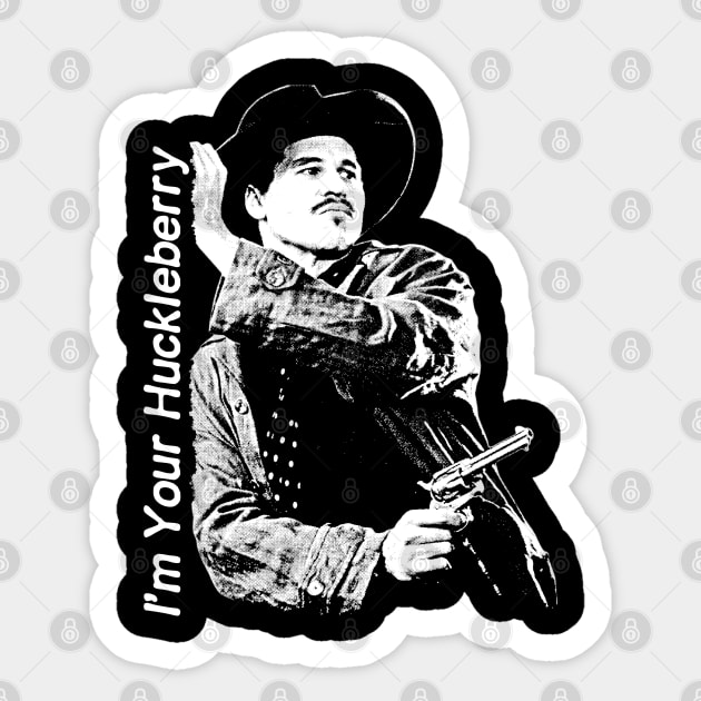 Doc Holliday Sticker by Lowchoose